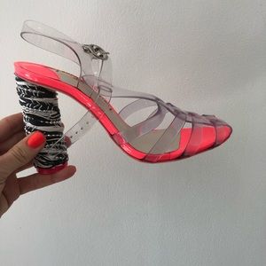 Brand new designer Sophia Webster heels.